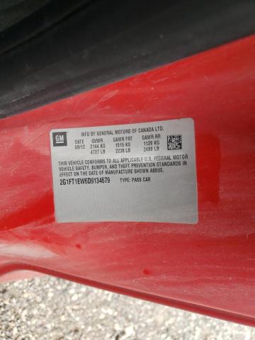Photo 10 from auction – 2013 CHEVROLET CAMARO 2SS with VIN 2G1FT1EW6D9134679