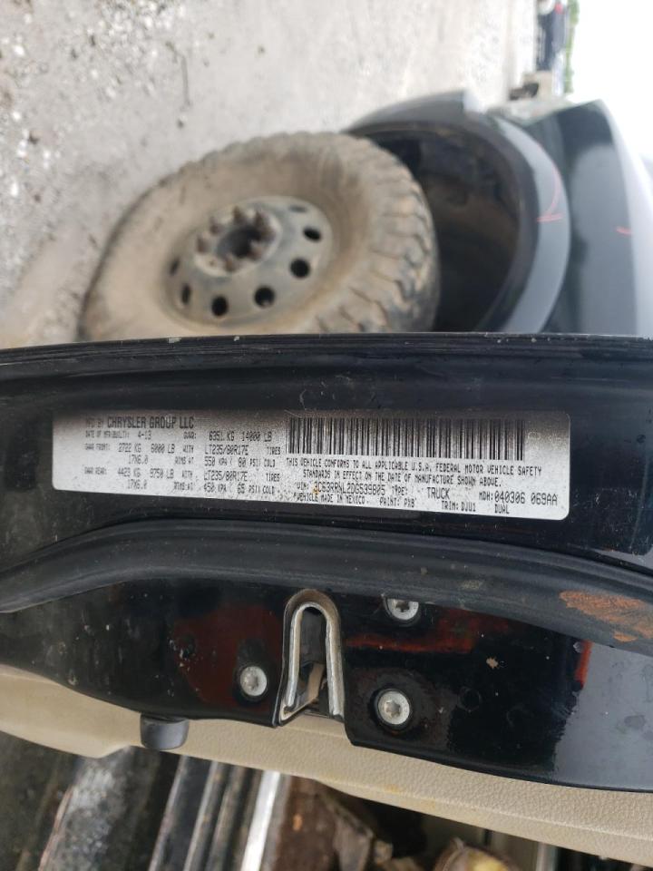 Photo 10 from auction – 2013 RAM 3500 LONGH with VIN 3C63RRNL2DG539805