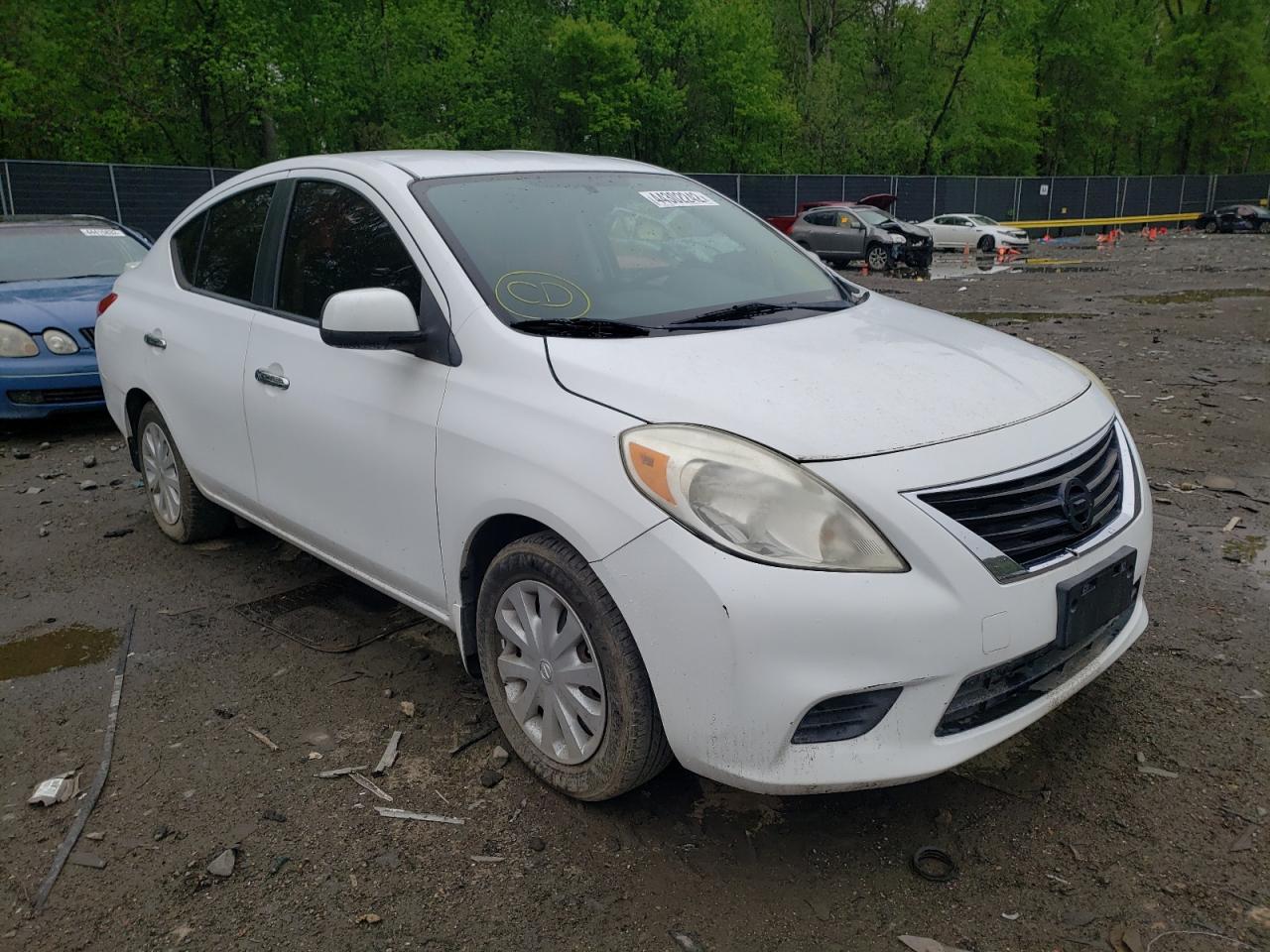 Photo 1 from auction – 2013 NISSAN VERSA S with VIN 3N1CN7AP4DL838434