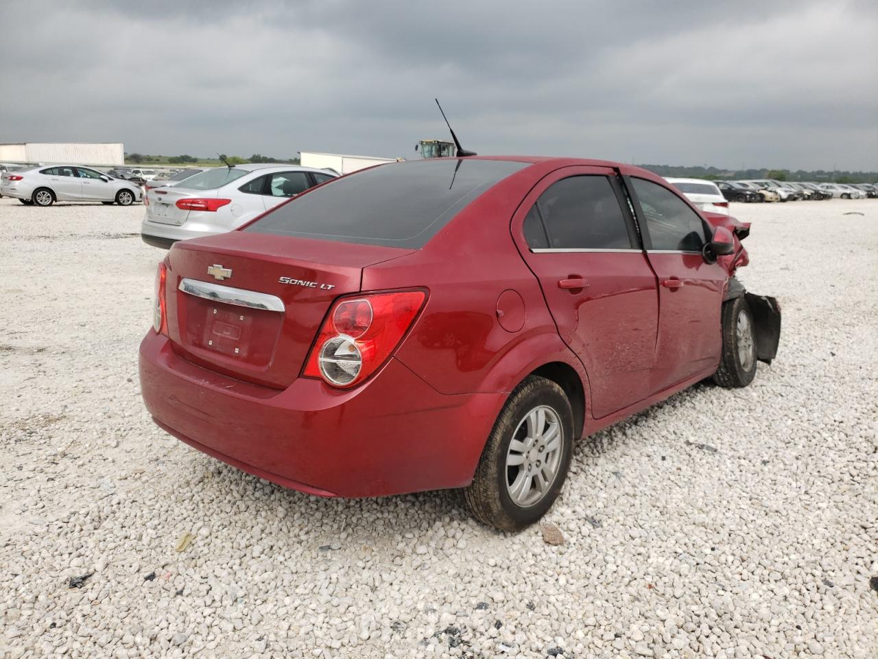 Photo 4 from auction – 2014 CHEVROLET SONIC LT with VIN 1G1JC5SH4E4104561
