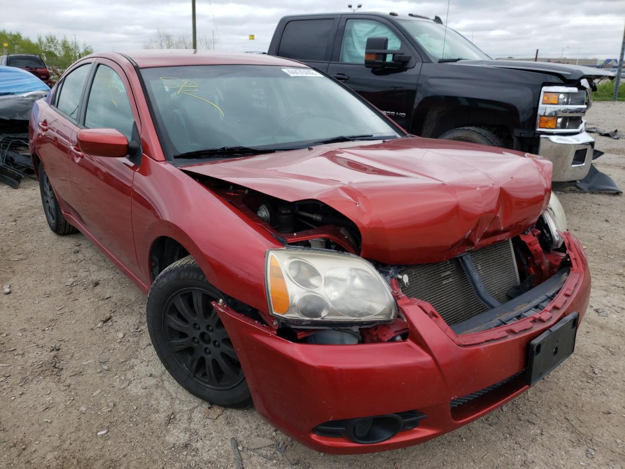 MITSUBISHI GALANT FE 2012 with VIN 4A32B2FF5CE020324 - Photo from auction