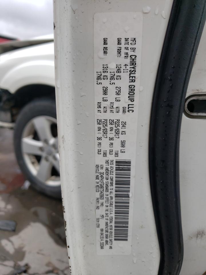 Photo 10 from auction – 2011 DODGE JOURNEY MA with VIN 3D4PH1FG0BT542869