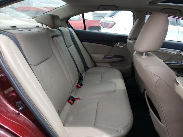 Photo 6 from auction – 2013 HONDA CIVIC EXL with VIN 19XFB2F92DE072756