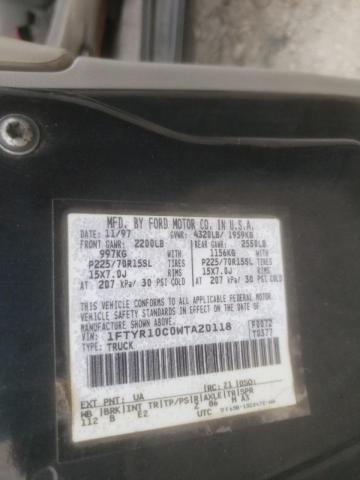 صورة رقم 10 من المزاد - 1998 FORD RANGER مع VIN 1FTYR10C0WTA20118