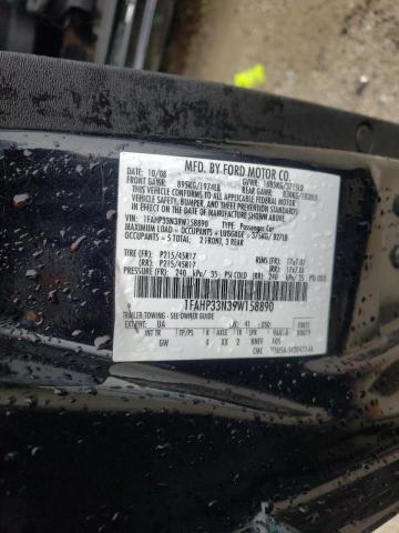 Photo 10 from auction – 2009 FORD FOCUS SES with VIN 1FAHP33N39W158890