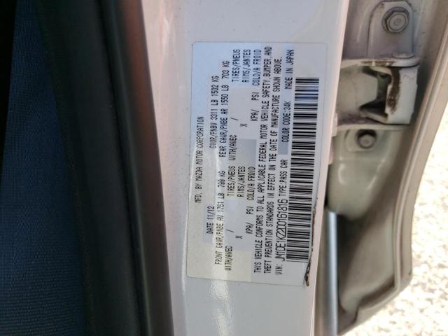 Photo 10 from auction – 2013 MAZDA 2 with VIN JM1DE1KZ2D0161816
