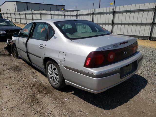 Photo 3 from auction – 2003 CHEVROLET IMPALA with VIN 2G1WF52E739185410
