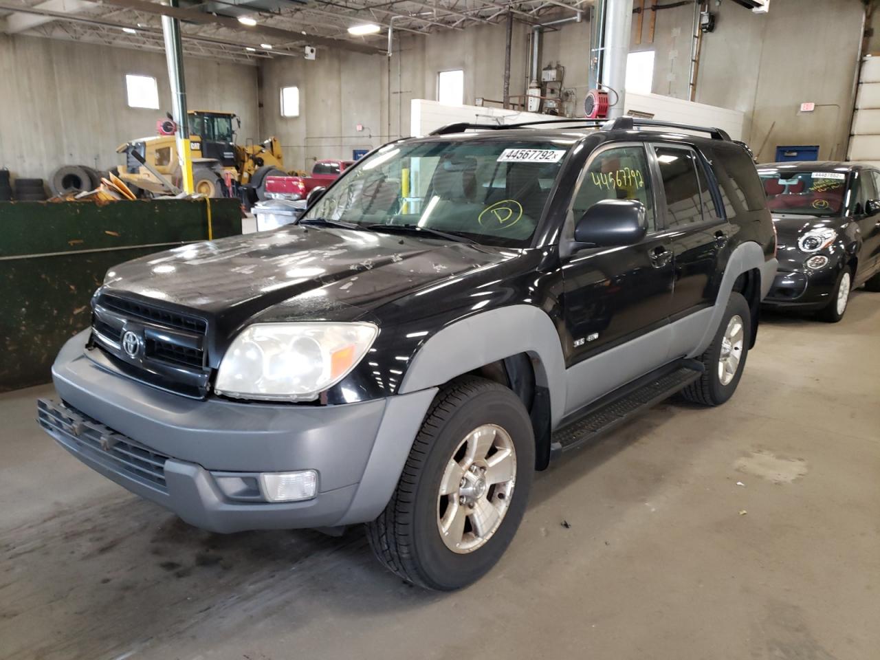 Photo 2 from auction – 2003 TOYOTA 4RUNNER SR with VIN JTEBU14R430011191