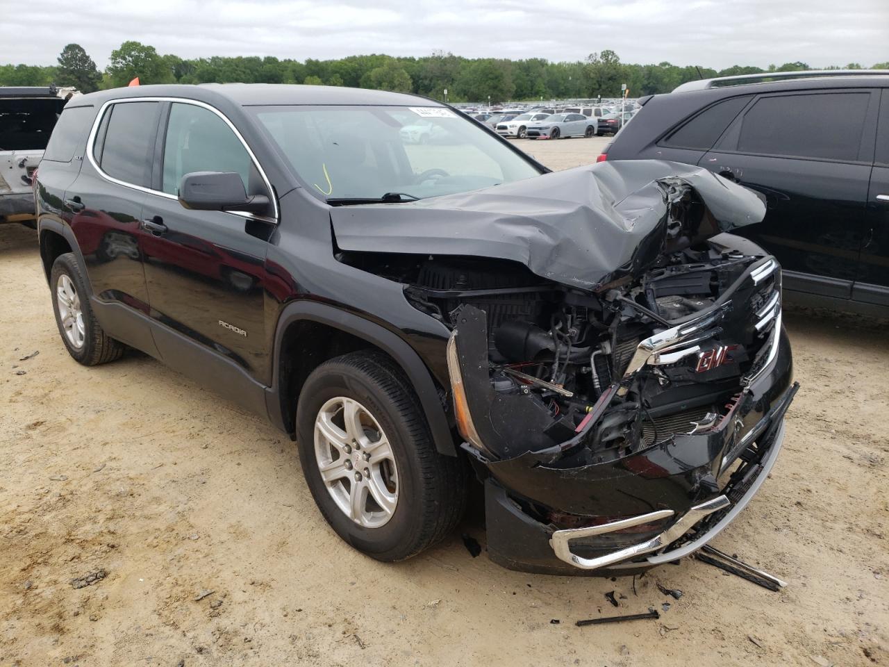 GMC ACADIA SLE 2018 with VIN 1GKKNKLA4JZ237943 - Photo from auction