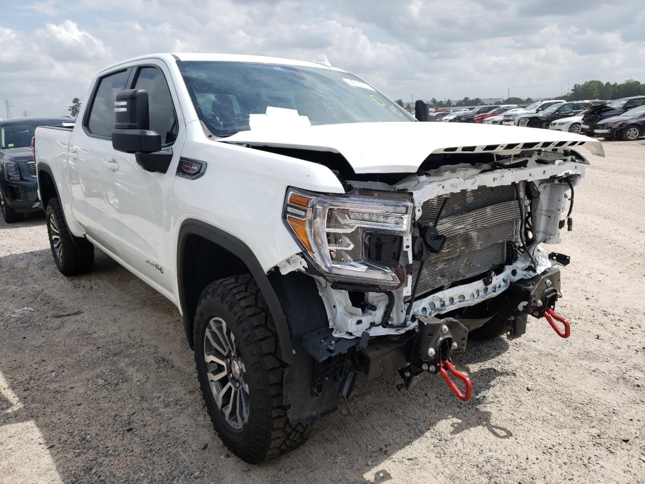 GMC K1500 4X4 2022 with VIN 3GTP9EEL2NG124407 - Photo from auction