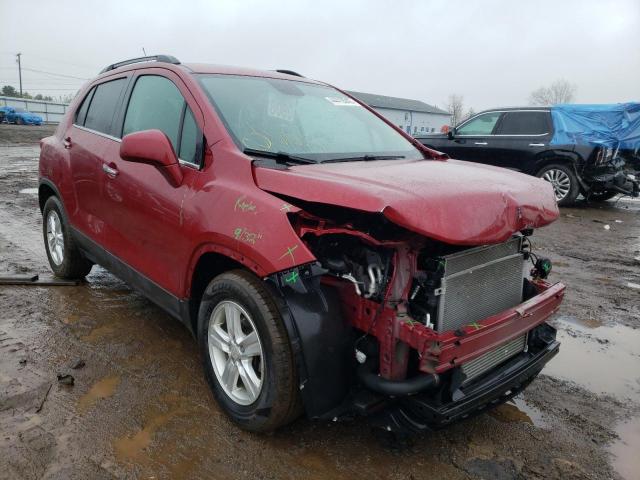 CHEVROLET TRAX 1LT 2018 with VIN 3GNCJLSBXJL155306 - Photo from auction