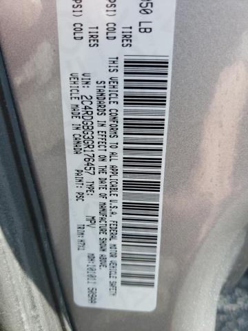 Photo 10 from auction – 2016 DODGE GRAND CARA with VIN 2C4RDGBG3GR176457