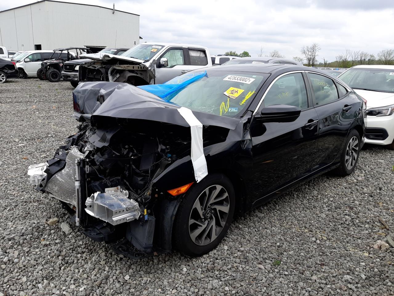 Photo 2 from auction – 2016 HONDA CIVIC EX with VIN 19XFC2F74GE249792