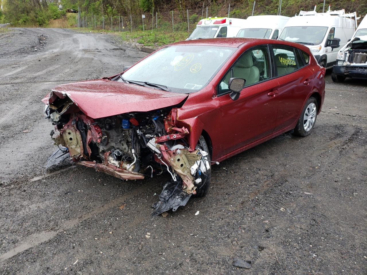Photo 2 from auction – 2017 SUBARU IMPREZA with VIN 4S3GTAA61H3728919