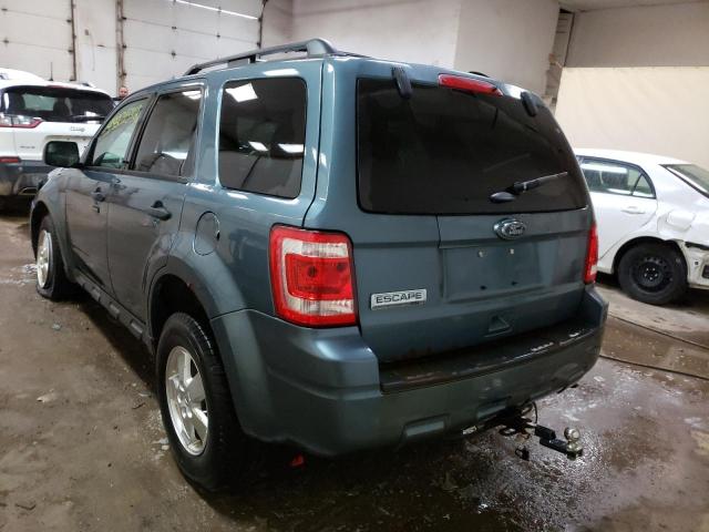 Photo 3 from auction – 2011 FORD ESCAPE XLT with VIN 1FMCU0D72BKC22681