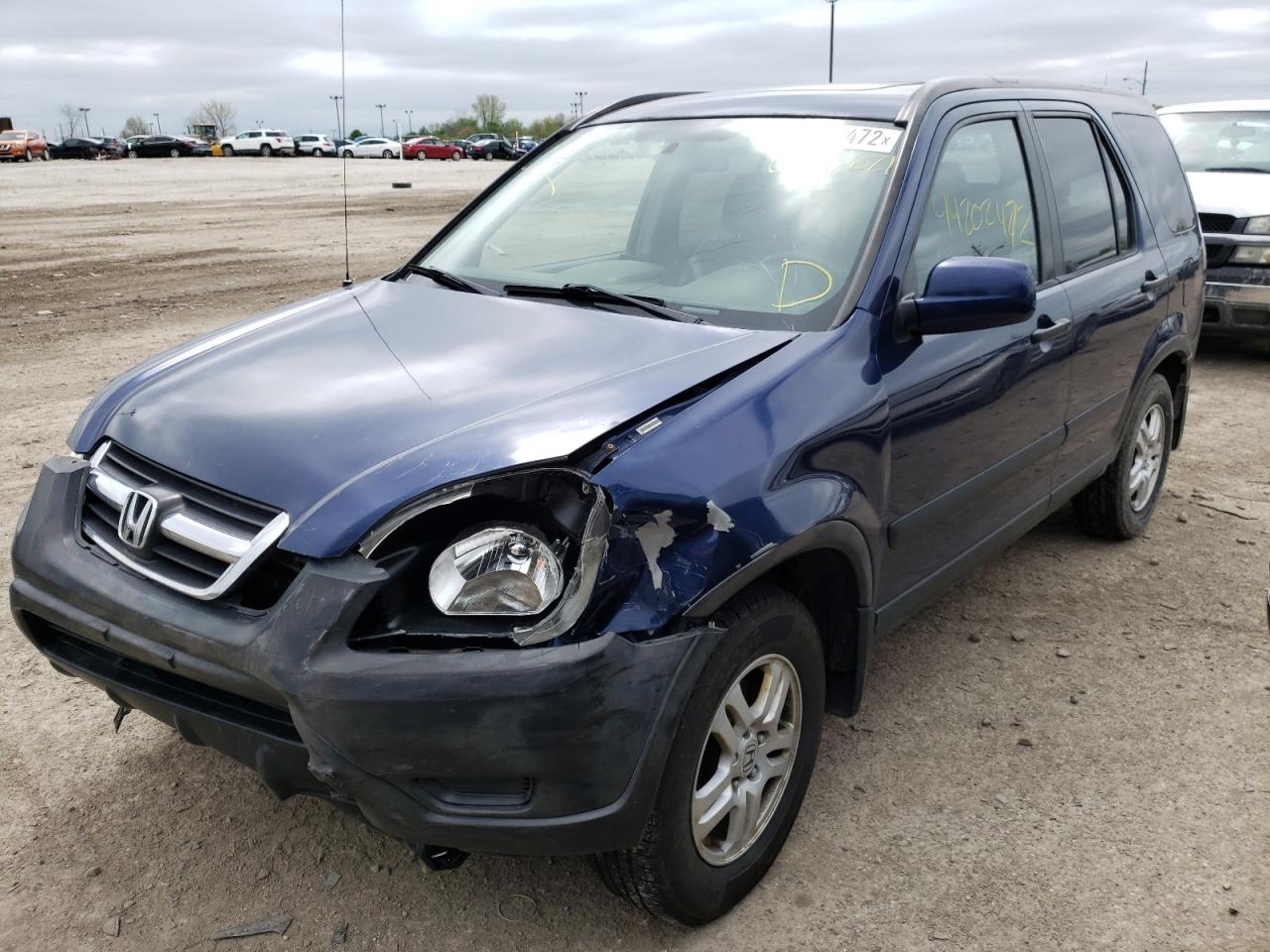 Photo 2 from auction – 2004 HONDA CR-V EX with VIN JHLRD78874C008621