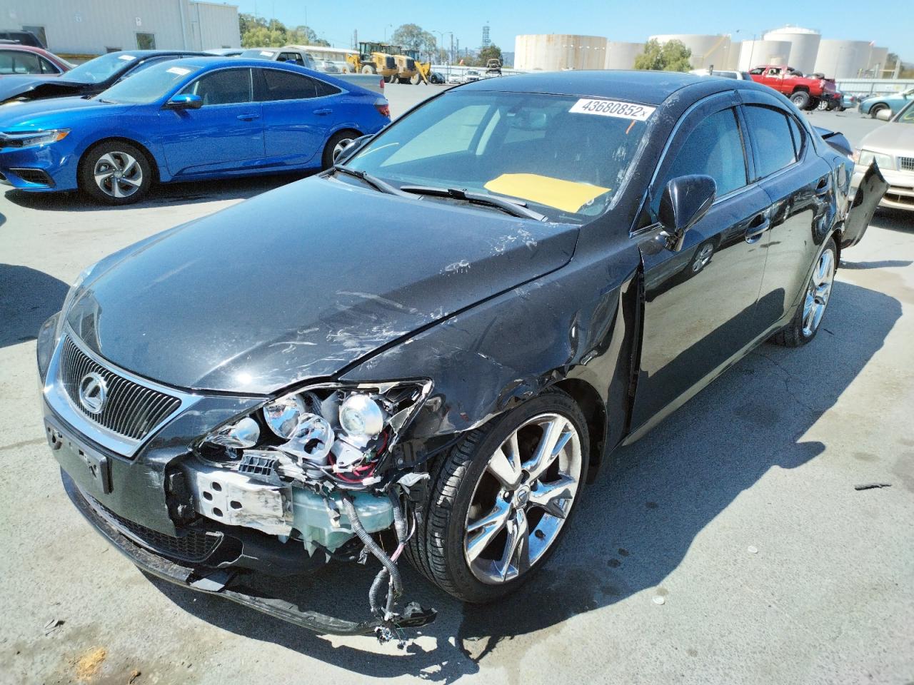 Photo 2 from auction – 2007 LEXUS IS 250 with VIN JTHBK262275040129