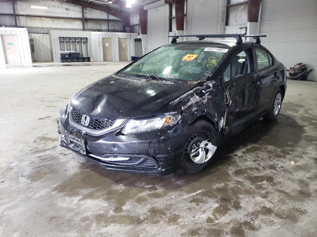 Photo 2 from auction – 2013 HONDA CIVIC LX with VIN 2HGFB2F5XDH550893