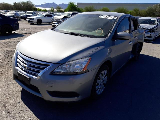 Photo 2 from auction – 2014 NISSAN SENTRA with VIN 3N1AB7AP3EY322179