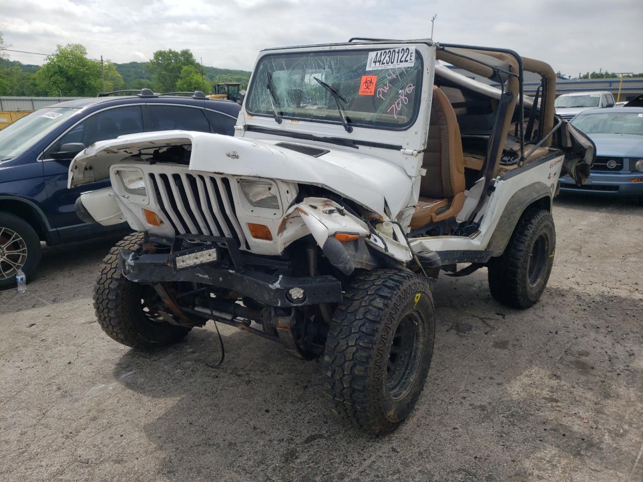 Photo 2 from auction – 1995 JEEP WRANGLER / with VIN 1J4FY19P4SP217080