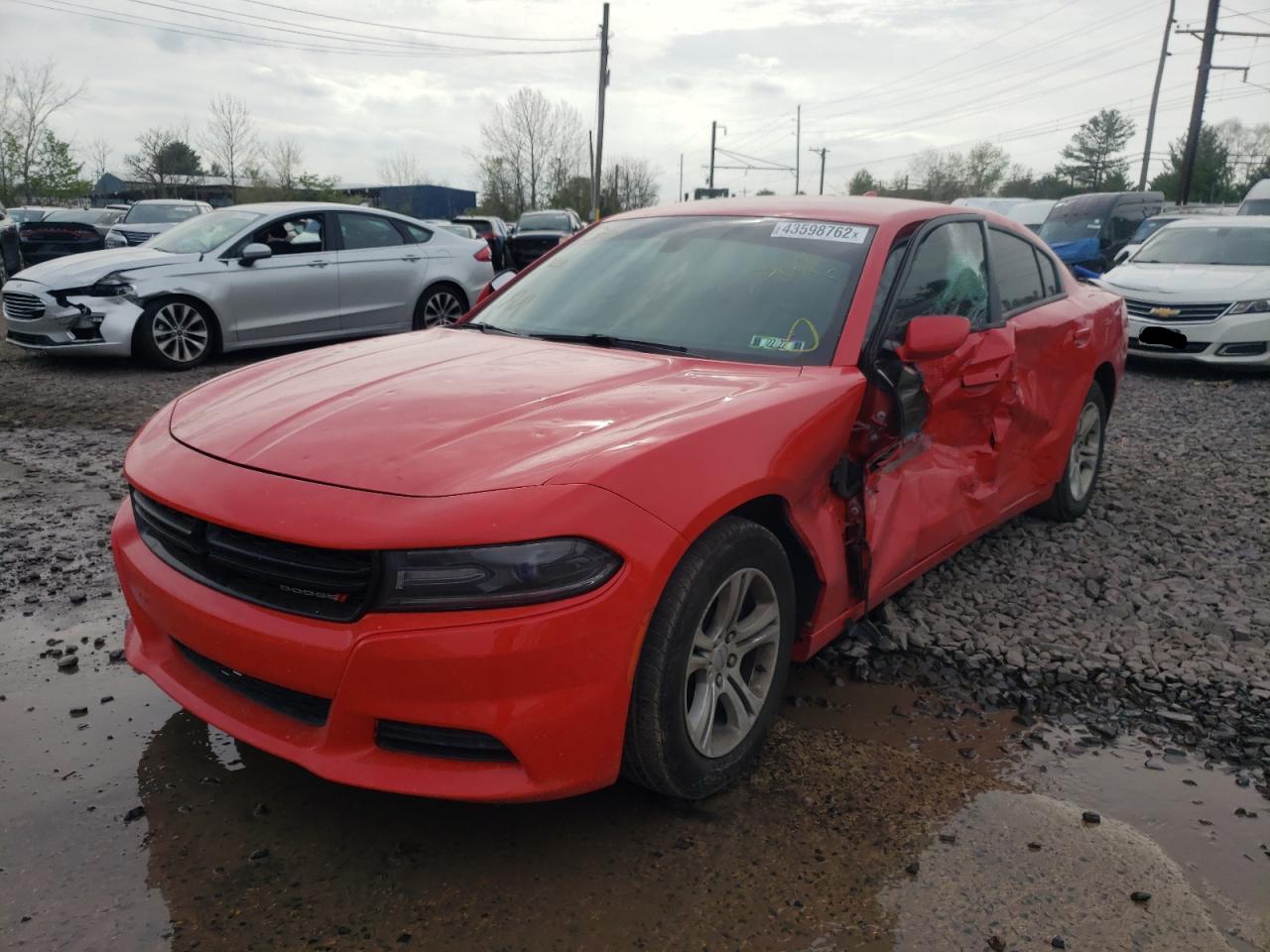 Photo 2 from auction – 2018 DODGE CHARGER SX with VIN 2C3CDXBG8JH180365
