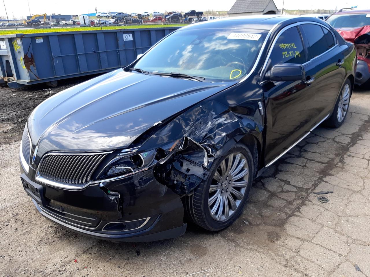 Photo 2 from auction – 2014 LINCOLN MKS with VIN 1LNHL9DKXEG604790