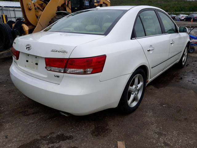 Photo 4 from auction – 2008 HYUNDAI SONATA SE with VIN 5NPEU46F88H297773
