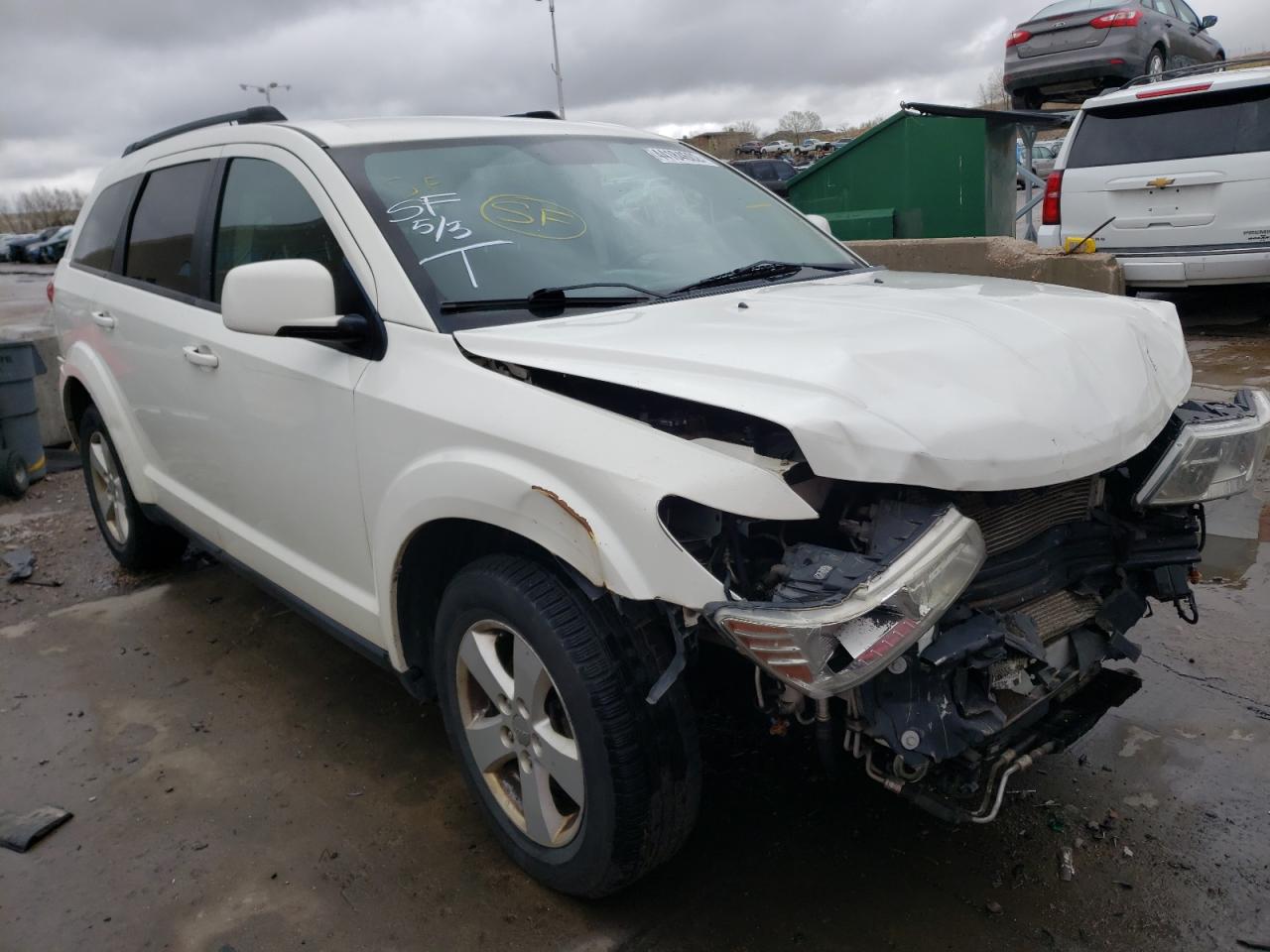 DODGE JOURNEY MA 2011 с VIN 3D4PH1FG0BT542869 - Фото с аукциона