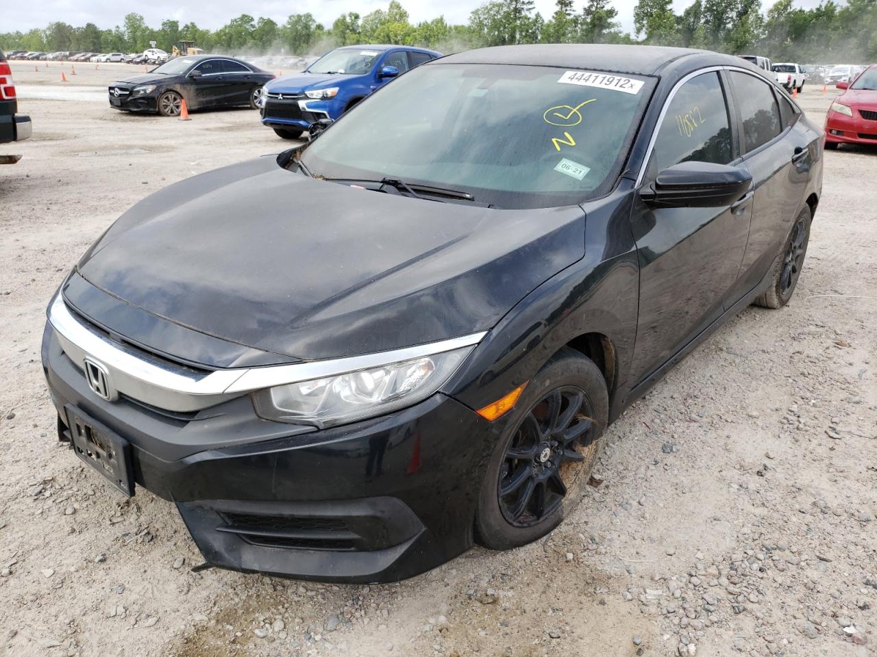 Photo 2 from auction – 2016 HONDA CIVIC LX with VIN 19XFC2E55GE070080