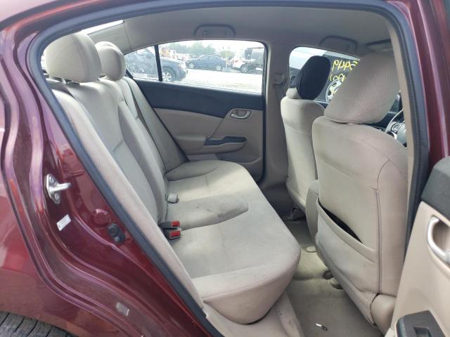 Photo 6 from auction – 2012 HONDA CIVIC LX with VIN 2HGFB2F51CH592898