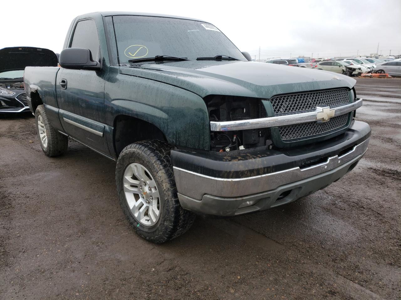 Photo 1 from auction – 2005 CHEVROLET SILVERADO with VIN 1GCEC14V65Z156281