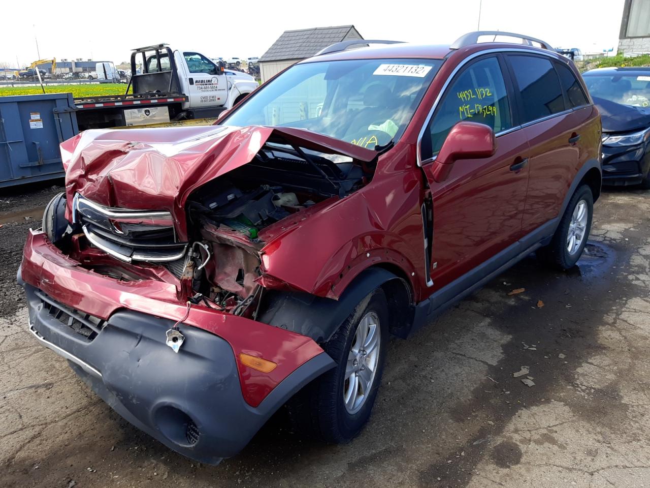 Photo 2 from auction – 2009 SATURN VUE XE with VIN 3GSCL33PX9S601456
