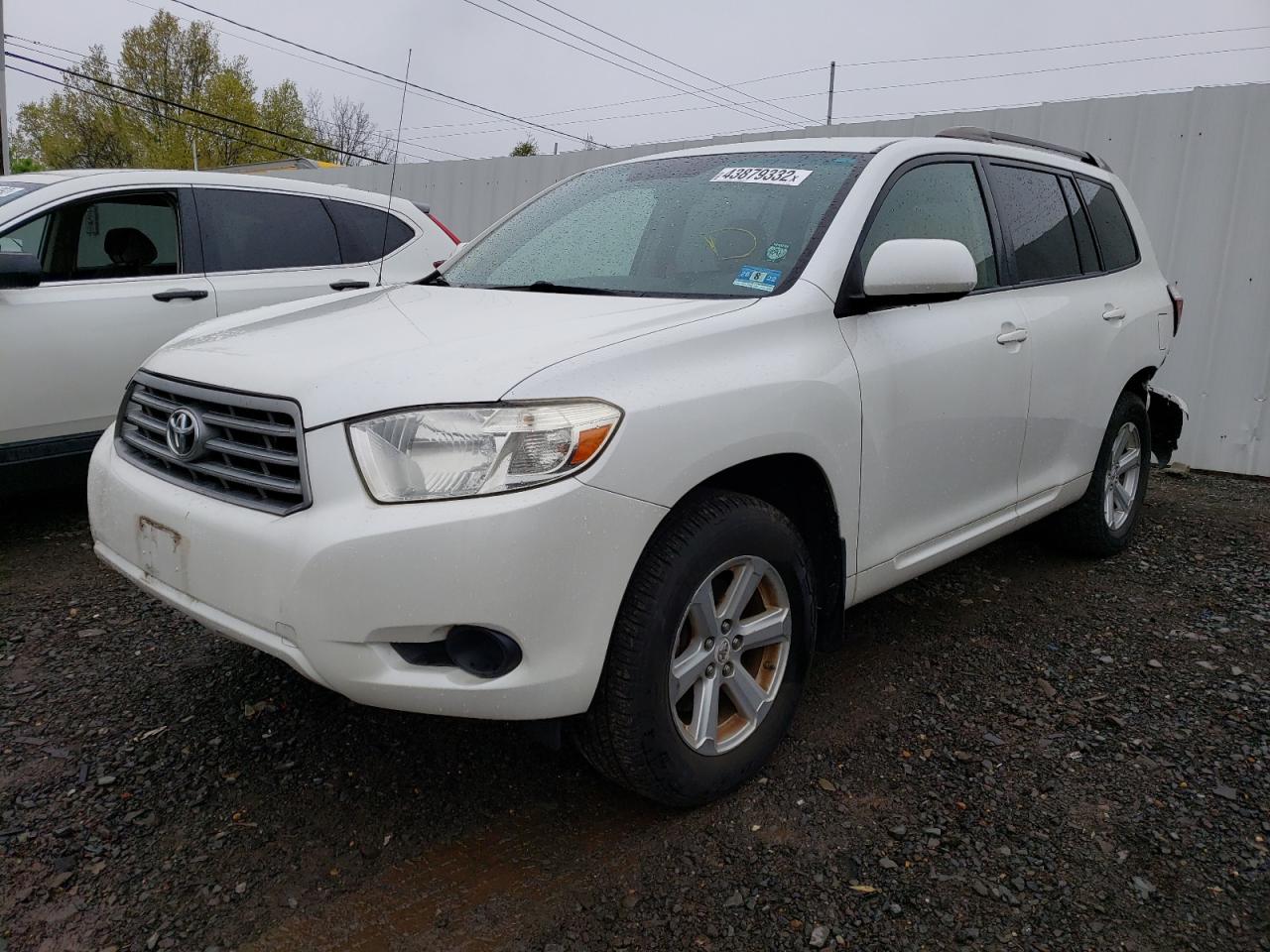 Photo 2 from auction – 2009 TOYOTA HIGHLANDER with VIN JTEES41A192121700