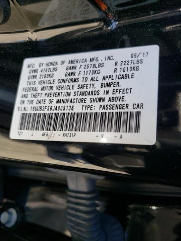 Photo 10 from auction – 2018 ACURA TLX TECH with VIN 19UUB3F58JA005136
