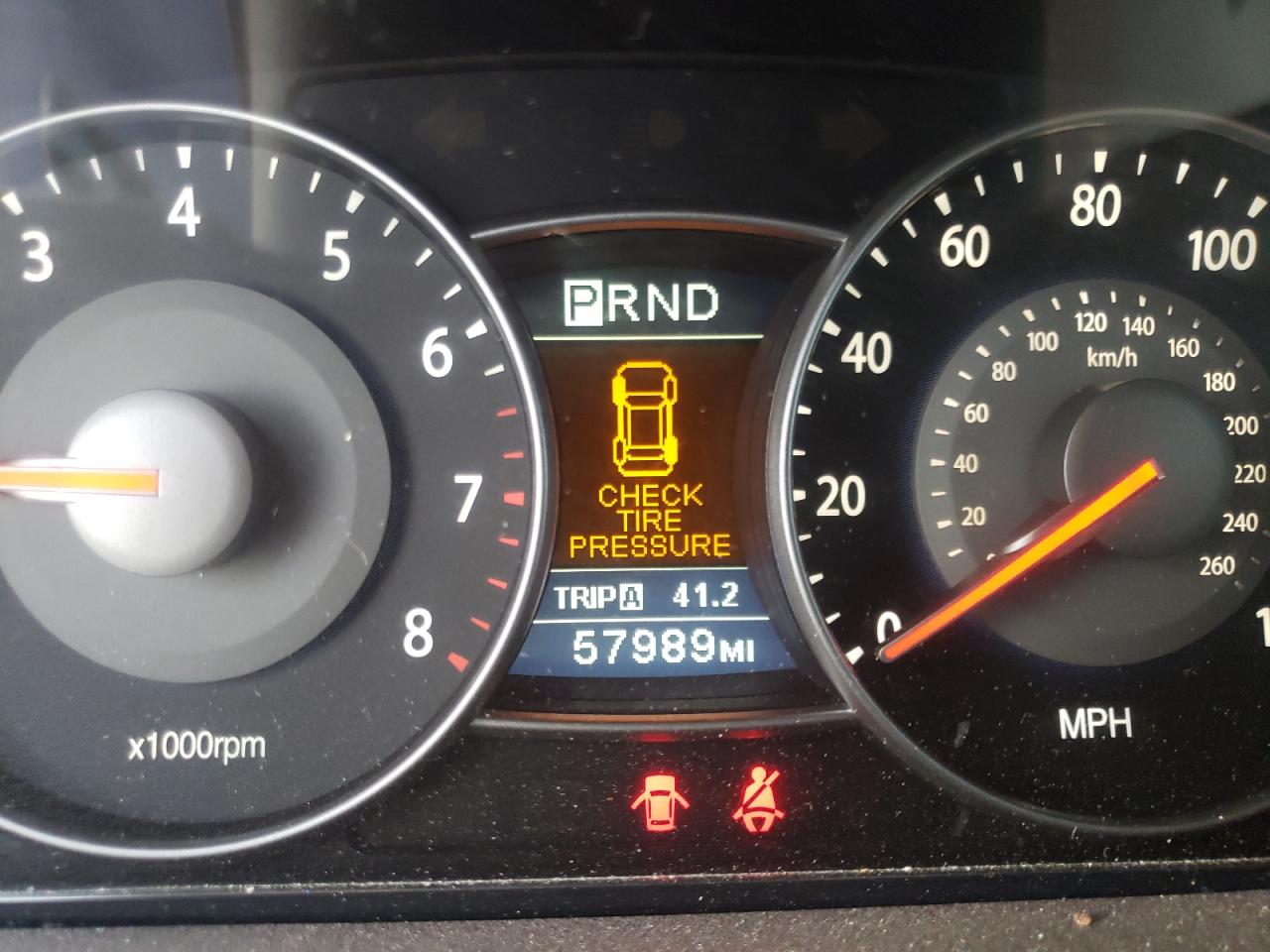 Photo 8 from auction – 2008 KIA AMANTI with VIN KNALD125185166300