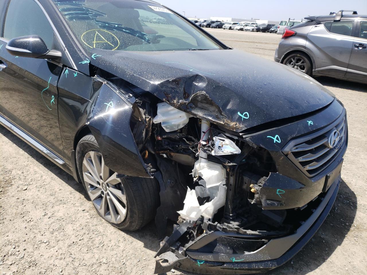 Photo 9 from auction – 2017 HYUNDAI SONATA SPO with VIN 5NPE34AF7HH511517