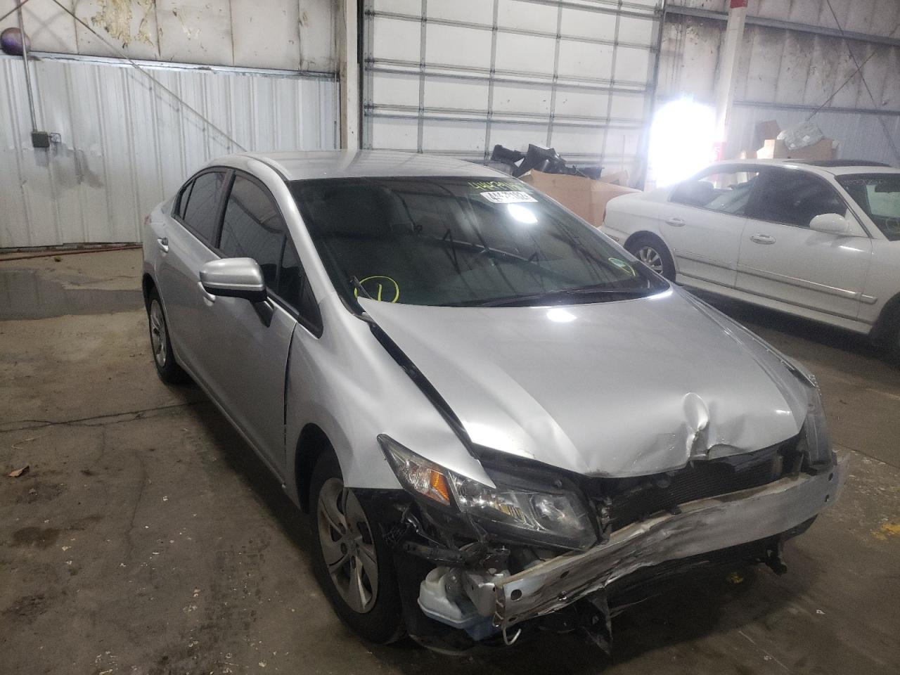 HONDA CIVIC LX 2015 with VIN 19XFB2F56FE277836 - Photo from auction