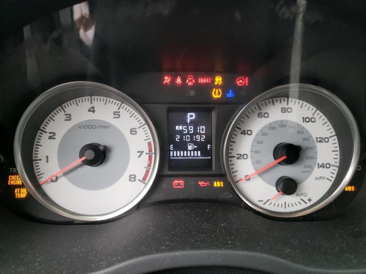 Photo 8 from auction – 2012 SUBARU IMPREZA LI with VIN JF1GPAG64CH239105