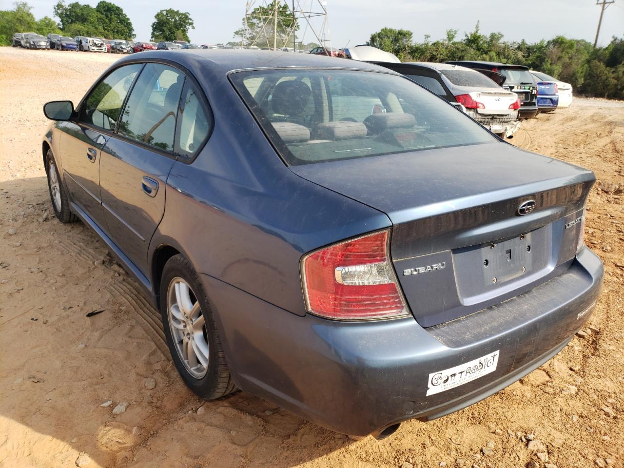 Photo 3 from auction – 2005 SUBARU LEGACY 2.5 with VIN 4S3BL616757220921