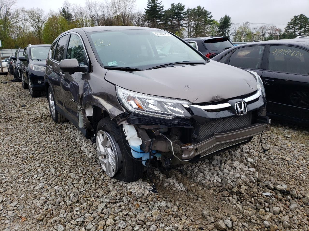 HONDA CR-V EX 2016 with VIN 2HKRM4H50GH635607 - Photo from auction