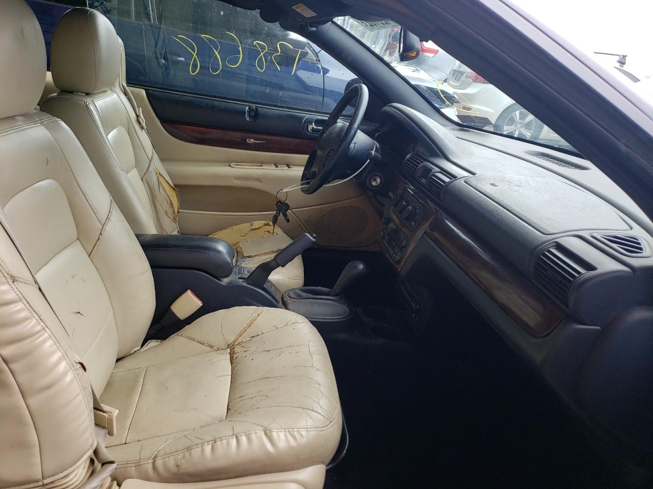 Photo 5 from auction – 2002 CHRYSLER SEBRING LI with VIN 1C3EL65R32N255842