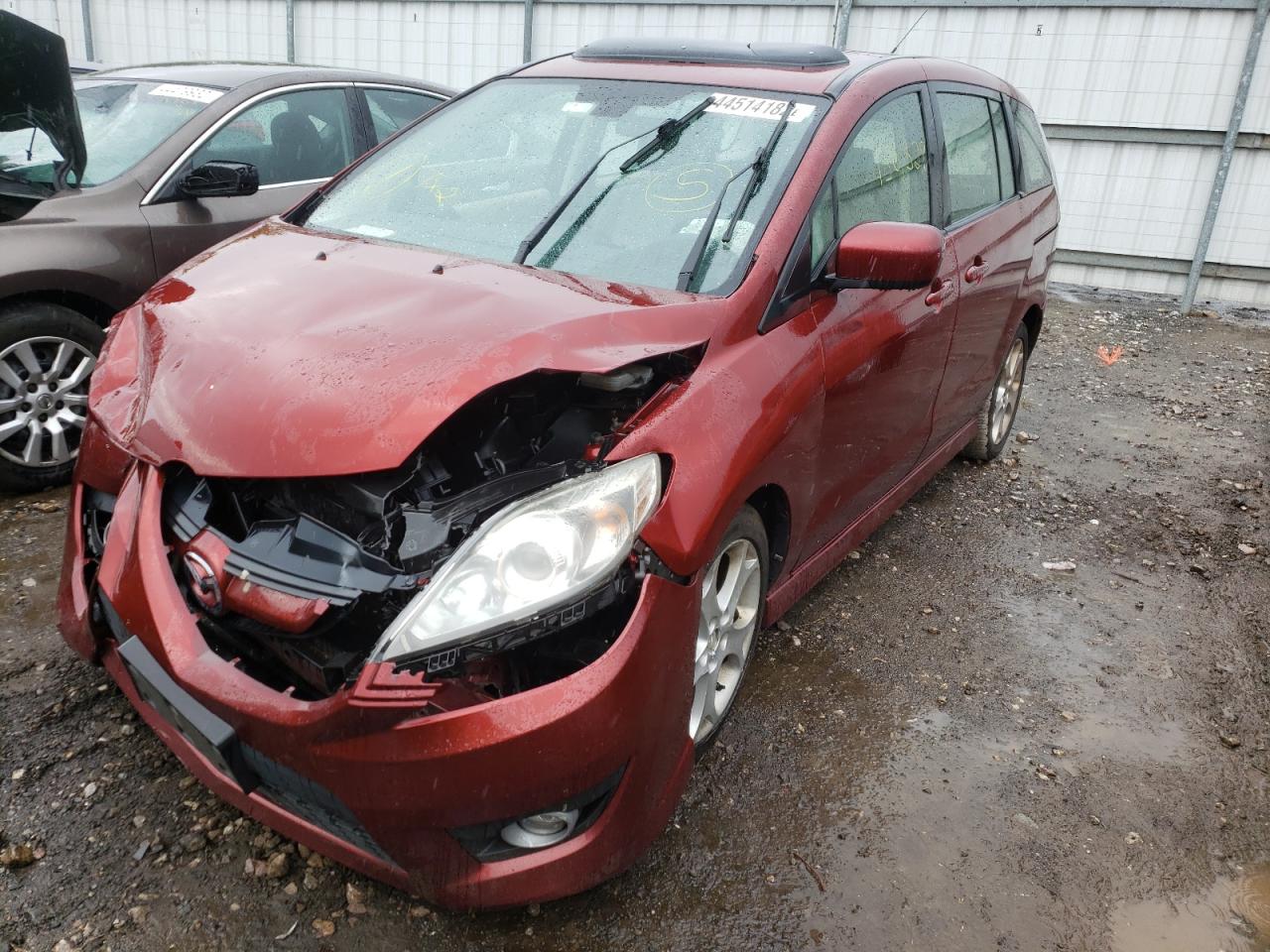 Photo 2 from auction – 2010 MAZDA 5 with VIN JM1CR2W37A0388068