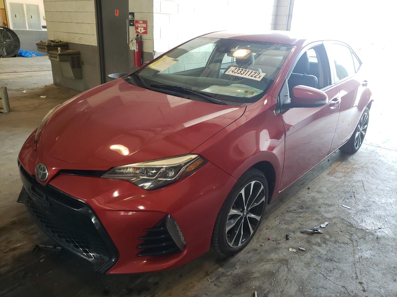 Photo 2 from auction – 2017 TOYOTA COROLLA with VIN 2T1BURHE1HC802396