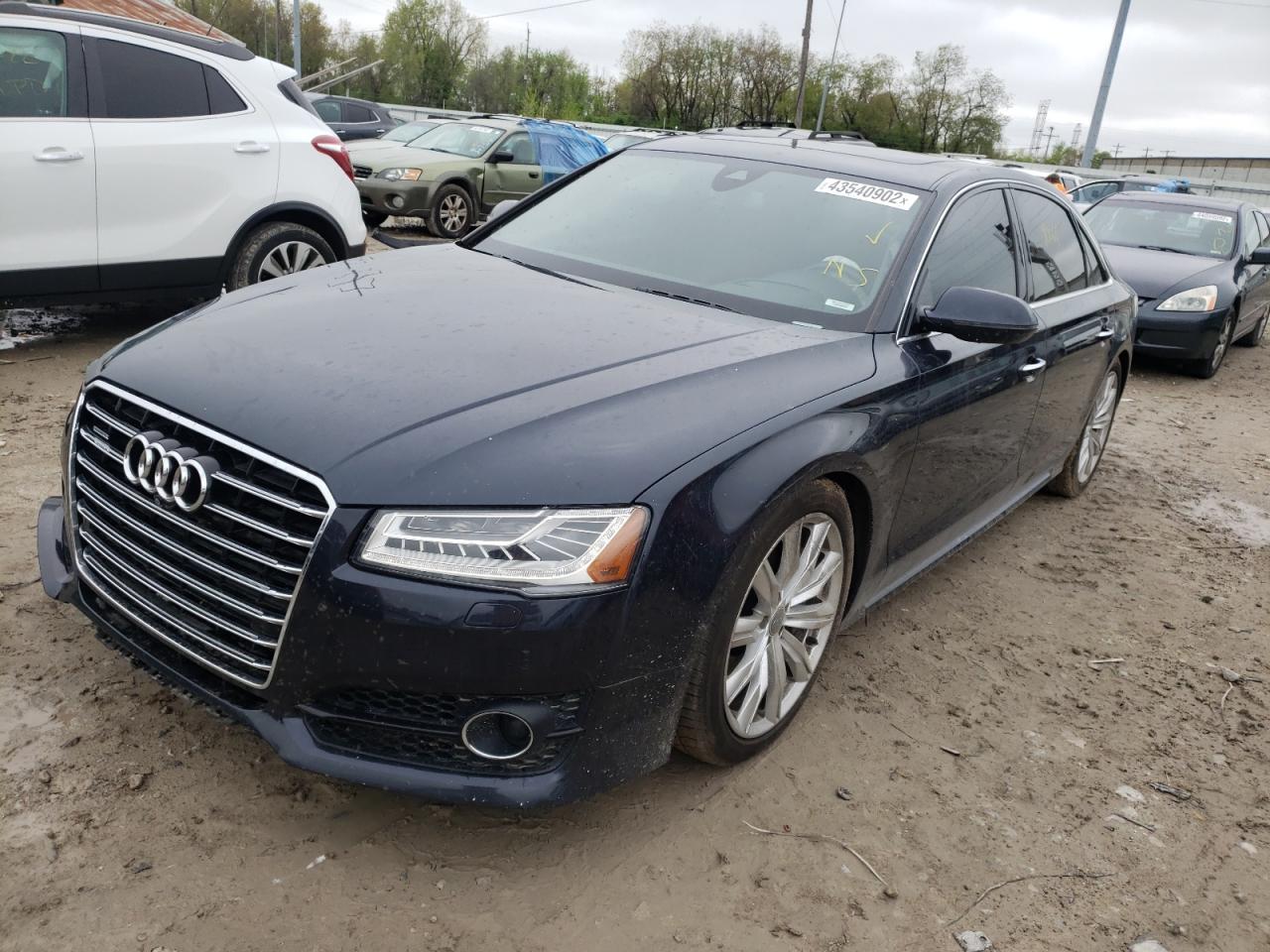 Photo 2 from auction – 2017 AUDI A8 L QUATT with VIN WAU43AFD6HN006969