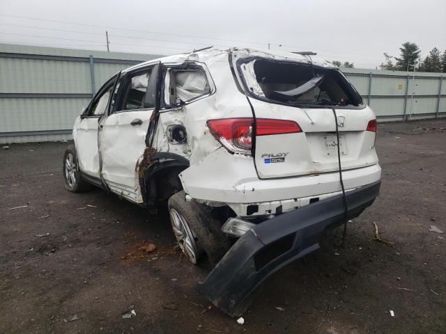 Photo 3 from auction – 2016 HONDA PILOT LX with VIN 5FNYF6H19GB038467