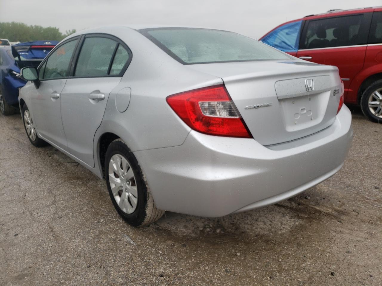 Photo 3 from auction – 2012 HONDA CIVIC LX with VIN 2HGFB2F59CH580918