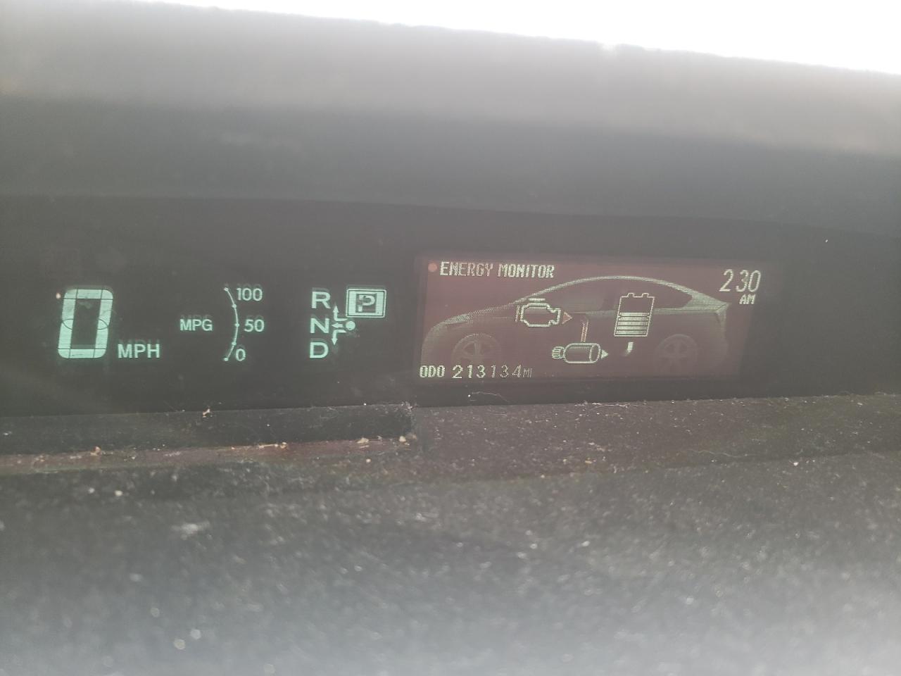 Photo 8 from auction – 2013 TOYOTA PRIUS with VIN JTDKN3DU2D5589926