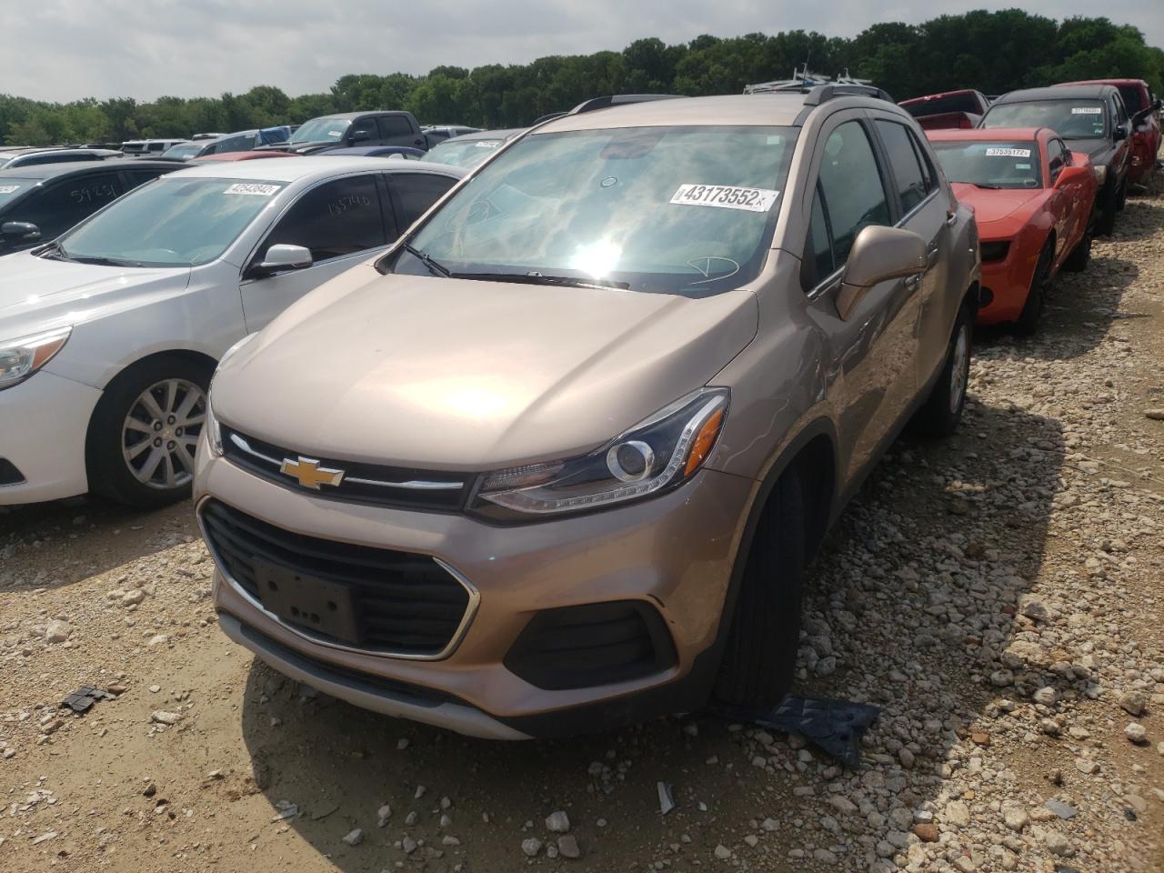 Photo 2 from auction – 2019 CHEVROLET TRAX 1LT with VIN 3GNCJLSBXKL134196