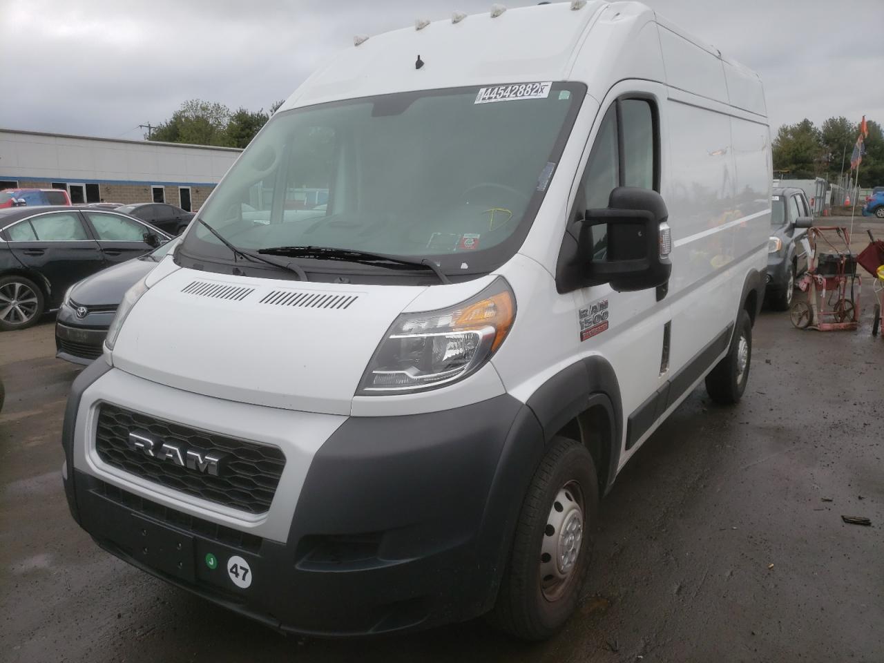 Photo 2 from auction – 2019 RAM PROMASTER with VIN 3C6TRVBG6KE547592