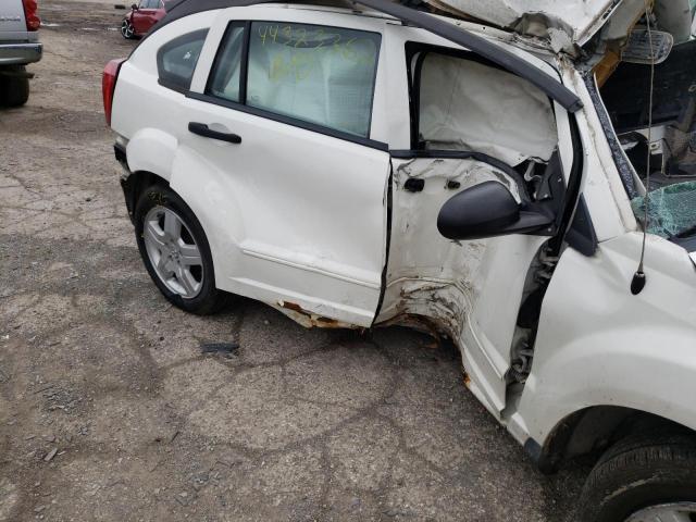 Photo 9 from auction – 2007 DODGE CALIBER SX with VIN 1B3HB48B87D300268